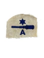 WW2 British Royal Navy Anti-Aircraft Rating White Patch