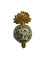 WW2 British Royal Northumberland Fusiliers Officers Cap Badge