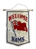 WW2 Canadian Welcome Home Banner Homefront
