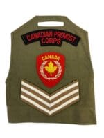 Canadian Forces OD Green Canadian Provost Corps Sergeant's Armband Brassard Named