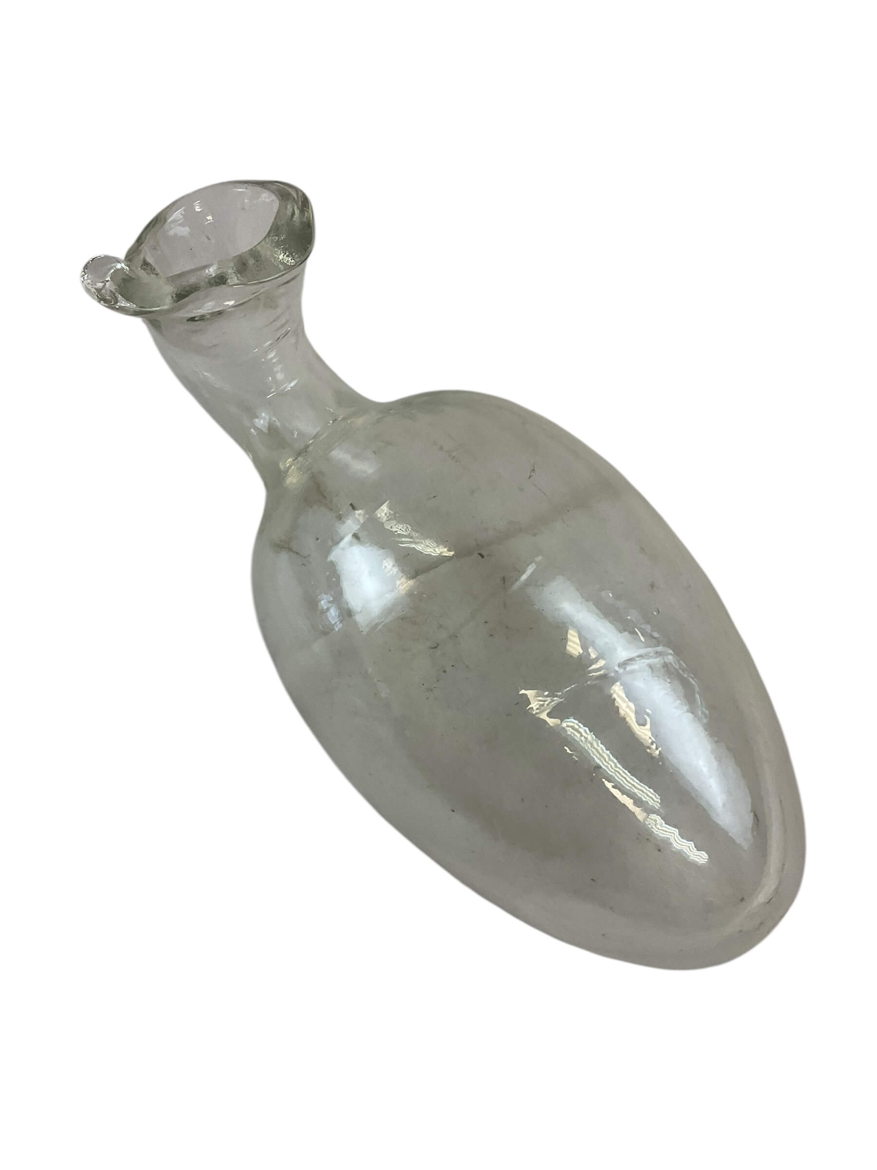 Medical Glass Male Urinal Bottle Hand Blown Glass Vintage Medical Glass Male Urinal Bottle Hand Blown Glass Vintage