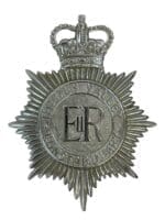 British Thames Valley Constabulary Police Helmet Plate British Thames Valley Constabulary Police Helmet Plate