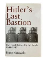 WW2 German Hitler's Last Bastion The Final Battles for the Reich Used Hardcover Reference Book