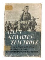 WW2 German In Defiance of All Powers GERMAN TEXT Used Softcover Reference Book