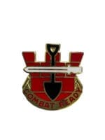 US Army DUI Distinctive Uniform Insignia 130th Engineer Brigade Badge Pin