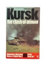 WW2 German Kursk The Clash of Armour Ballantines No 7 Used Softcover Reference Book