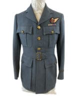 WW2 Canadian RCAF Navigator Officers Service Dress Jacket DFC Winner