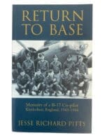 WW2 US USAAF Return to Base Memoirs of a B-17 Co-Pilot Kimbolton England Used Softcover Reference Book