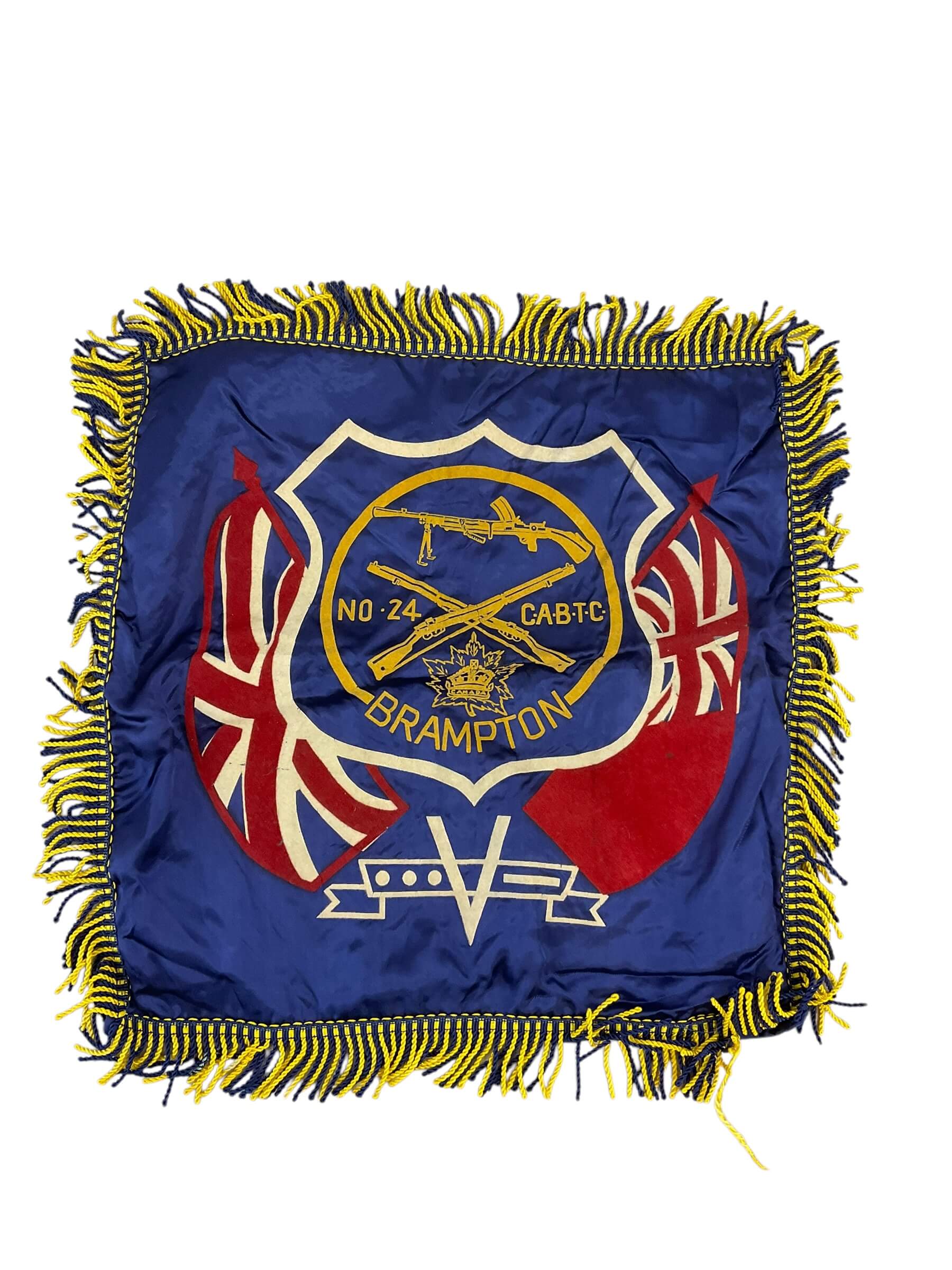 WW2 Canadian No 24 CABTC Brampton Pillowcase Homefront WW2 Canadian No 24 CABTC Brampton Pillowcase Homefront