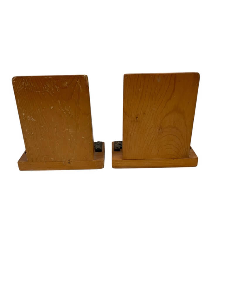 WW2 Canadian Township of Windham Ontario Appreciation Bookends Named to Clint Dickinson WW2 Canadian Township of Windham Ontario Appreciation Bookends Named to Clint Dickinson