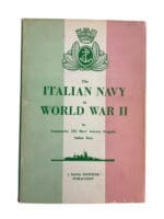 WW2 The Italian Navy in World War 2 Used Hardcover Reference Book