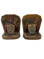 WW2 Canadian 8th New Brunswick Hussars Bookends Named to Trooper George Kay