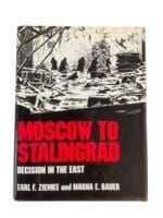 WW2 German Moscow to Stalingrad Decision in the East Used Hardcover Reference Book WW2 German Moscow to Stalingrad Decision in the East Used Hardcover Reference Book