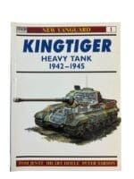 WW2 German Kingtiger Heavy Tank 1942 to 1945 Osprey New Vanguards No 1 Used Softcover Reference Book