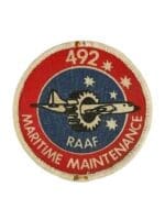 Royal Australian Air Force 492 RAAF Maritime Maintenance Squadron Patch