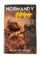 WW2 German Normandy 1944 Niklas Zetterling Used Hardcover Reference Book