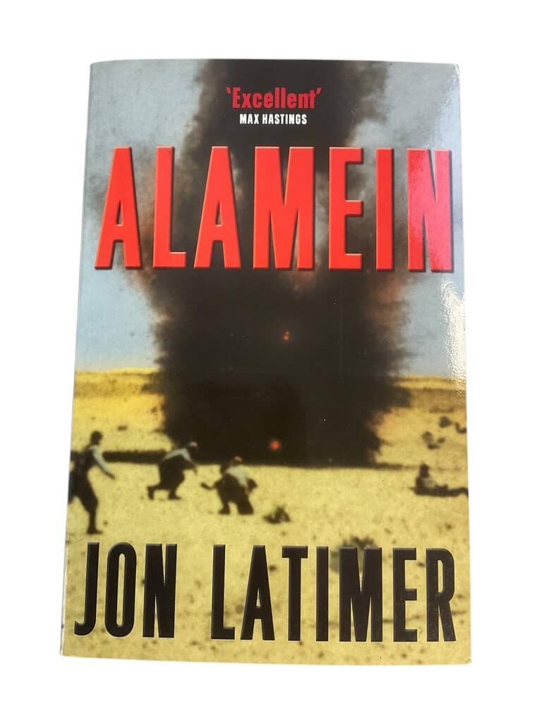 WW2 British Alamein Jon Latimer Used Softcover Reference Book WW2 British Alamein Jon Latimer Used Softcover Reference Book