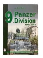 WW2 German 9 Panzer Division 1940 to 1943 Green Series No 4110 Used Softcover Reference Book