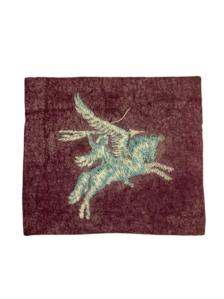WW2 British Airborne Pegasus Patch Insignia Single WW2 British Airborne Pegasus Patch Insignia Single