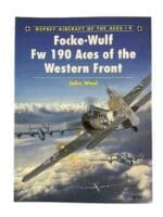 WW2 German Luftwaffe Focke-Wulf Fw 190 Aces of the Western Front Osprey Aircraft No 9 New Softcover Reference Book