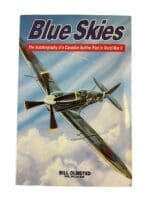 WW2 Canadian RCAF Blue Skies The Autobiography of a Canadian Spitfire Pilot Used Softcover Reference Book