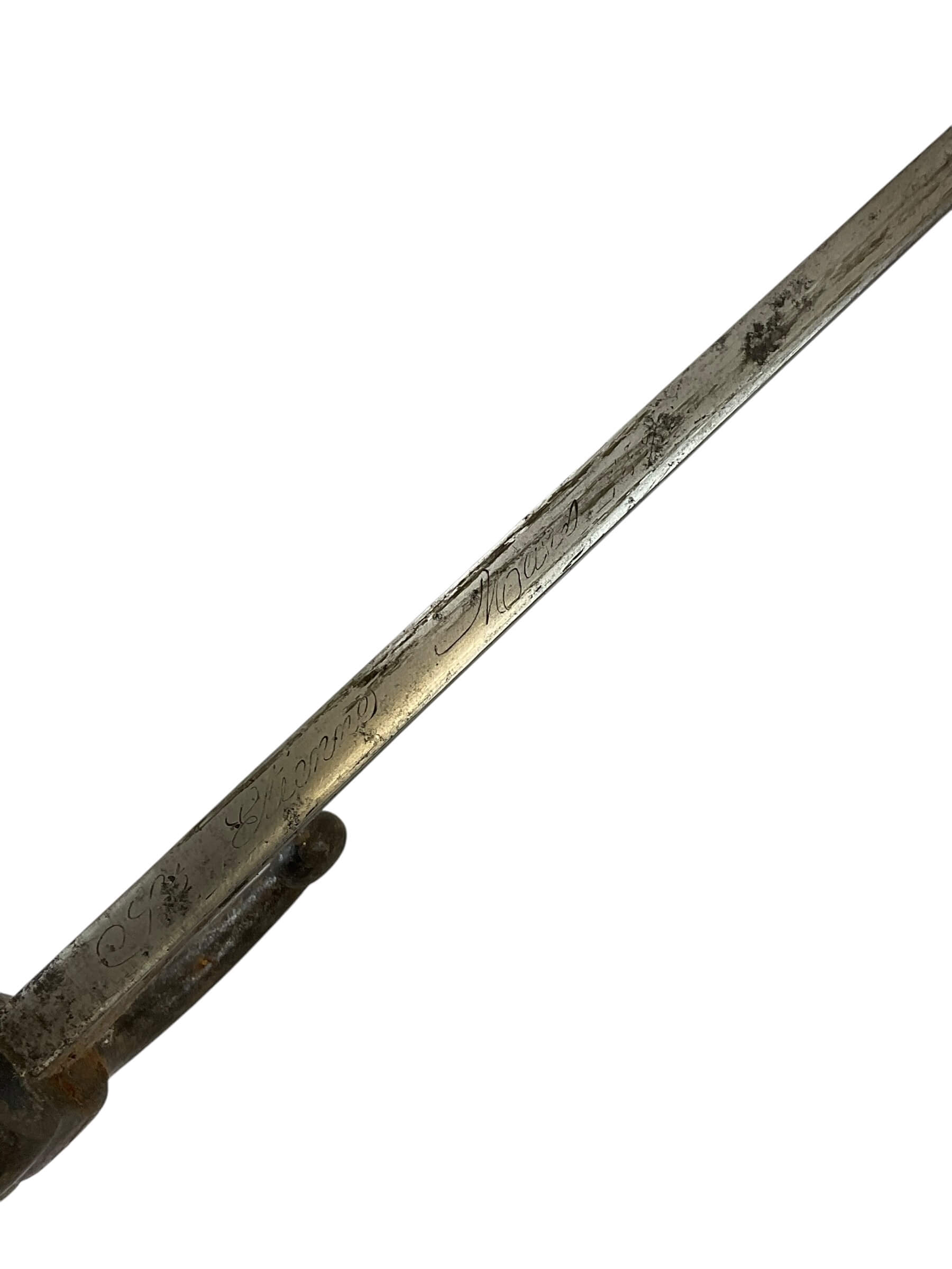 French Army M1866 Chassepot Sword Bayonet With Scabbard French Army M1866 Chassepot Sword Bayonet With Scabbard