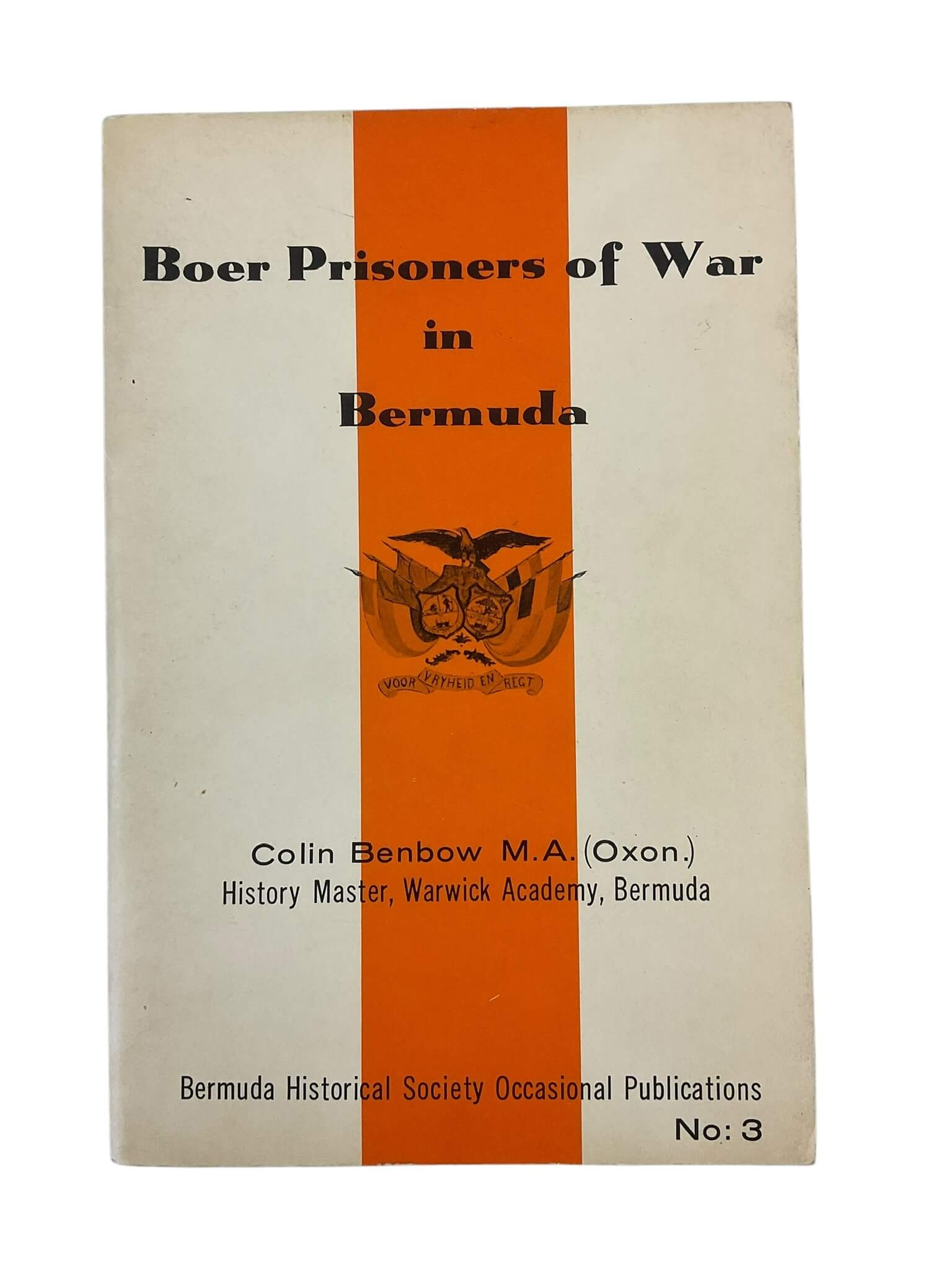 South Africa Boer Prisoners or War in Bermuda No 3 Used Softcover Reference Book South Africa Boer Prisoners or War in Bermuda No 3 Used Softcover Reference Book