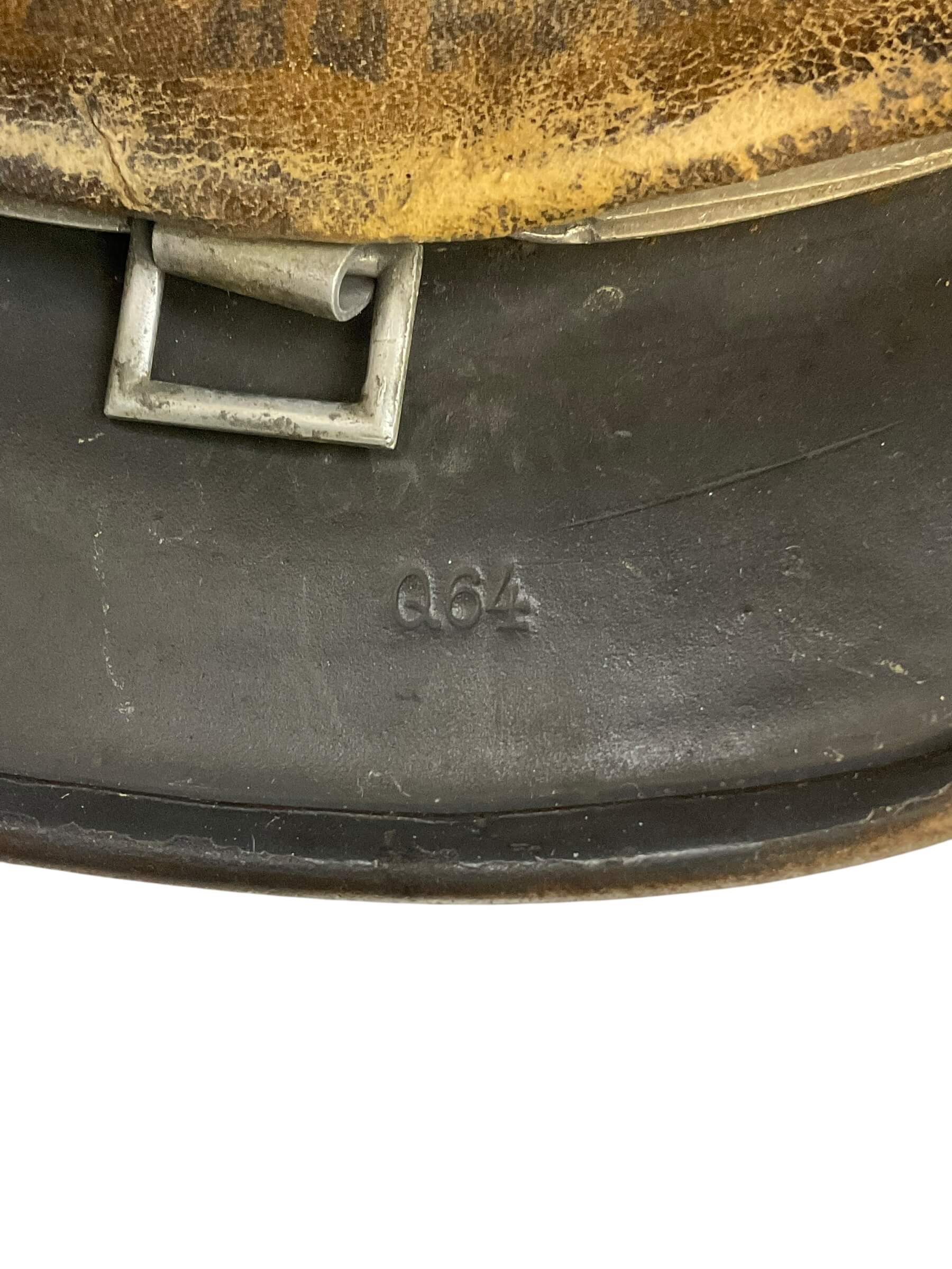 WW2 German Luftwaffe M35 Double Decal Q64 Lot #4678 WW2 German Luftwaffe M35 Double Decal Q64 Lot #4678