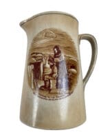 WW1 British Bruce Bairnsfather Old Bill Pottery Jug 2 WW1 British Bruce Bairnsfather Old Bill Pottery Jug 2
