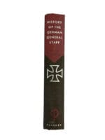 WW2 German History of the German General Staff Used Hardcover Reference Book