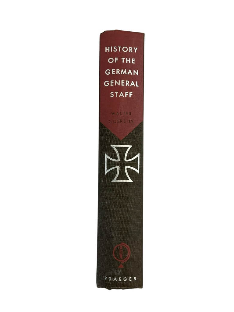 WW2 German History of the German General Staff Used Hardcover Reference Book WW2 German History of the German General Staff Used Hardcover Reference Book