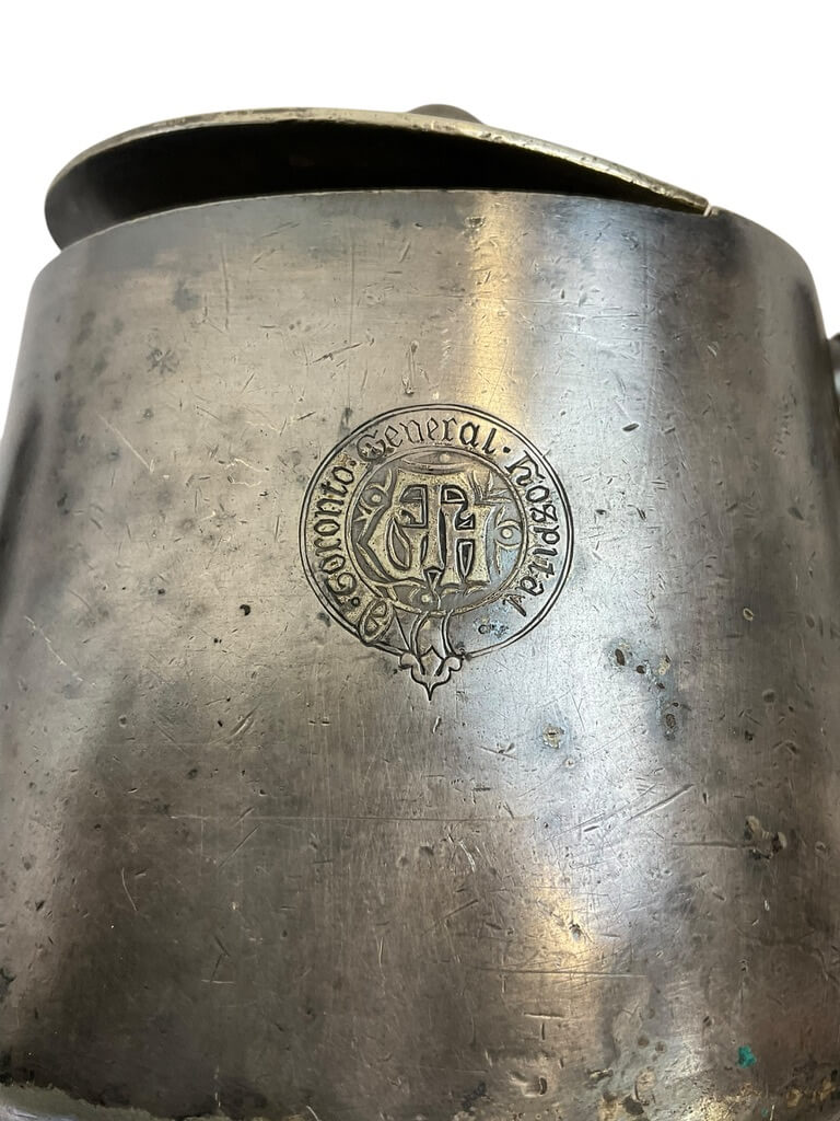 Elkington 1/2 Plate Toronto General Hospital Teapot Elkington 1/2 Plate Toronto General Hospital Teapot