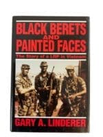 US Black Berets and Painted Faces The Story of a LRP in Vietnam Used Hardcover Reference Book