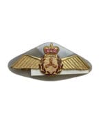 Canadian Forces RCAF Flight Engineer Wings Metal
