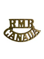 WW1 Canadian CEF 14th Battalion RMR Shoulder Title Insignia Single