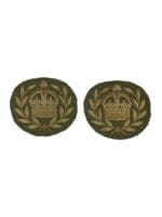 WW2 Canadian Warrant Officer 2 Rank Insignia Pair