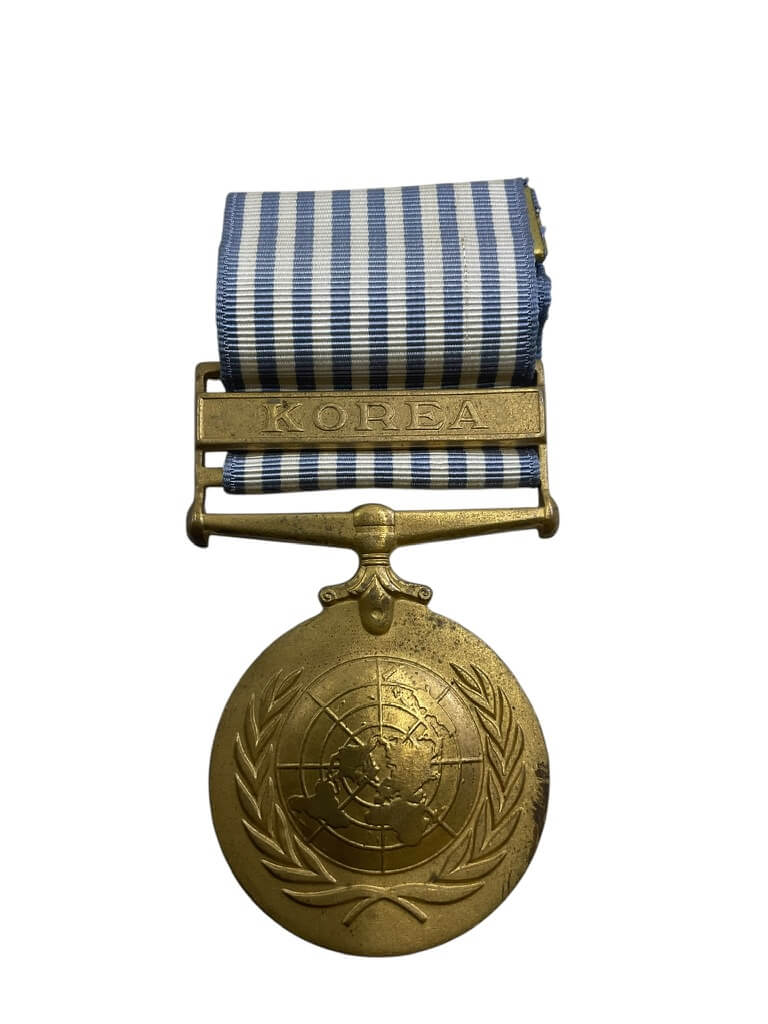 Canadian UN United Nations Korean War Full Size Medal Canadian UN United Nations Korean War Full Size Medal