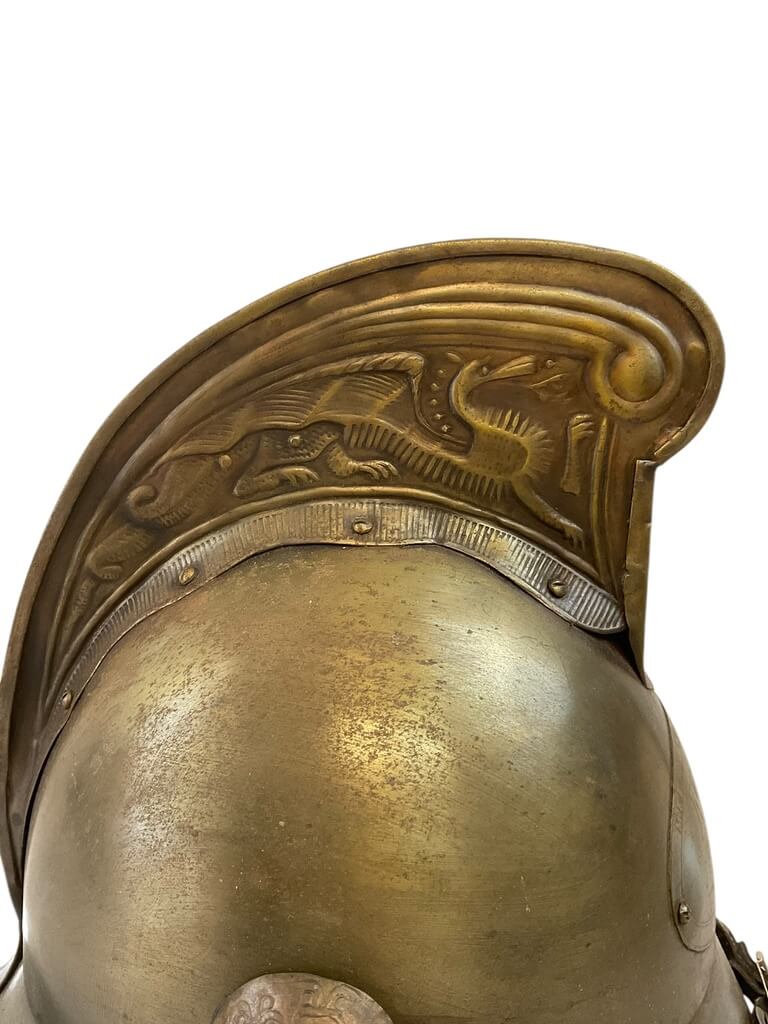 British New South Wales Fire Brigade Helmet REPRODUCTION COPY British New South Wales Fire Brigade Helmet REPRODUCTION COPY