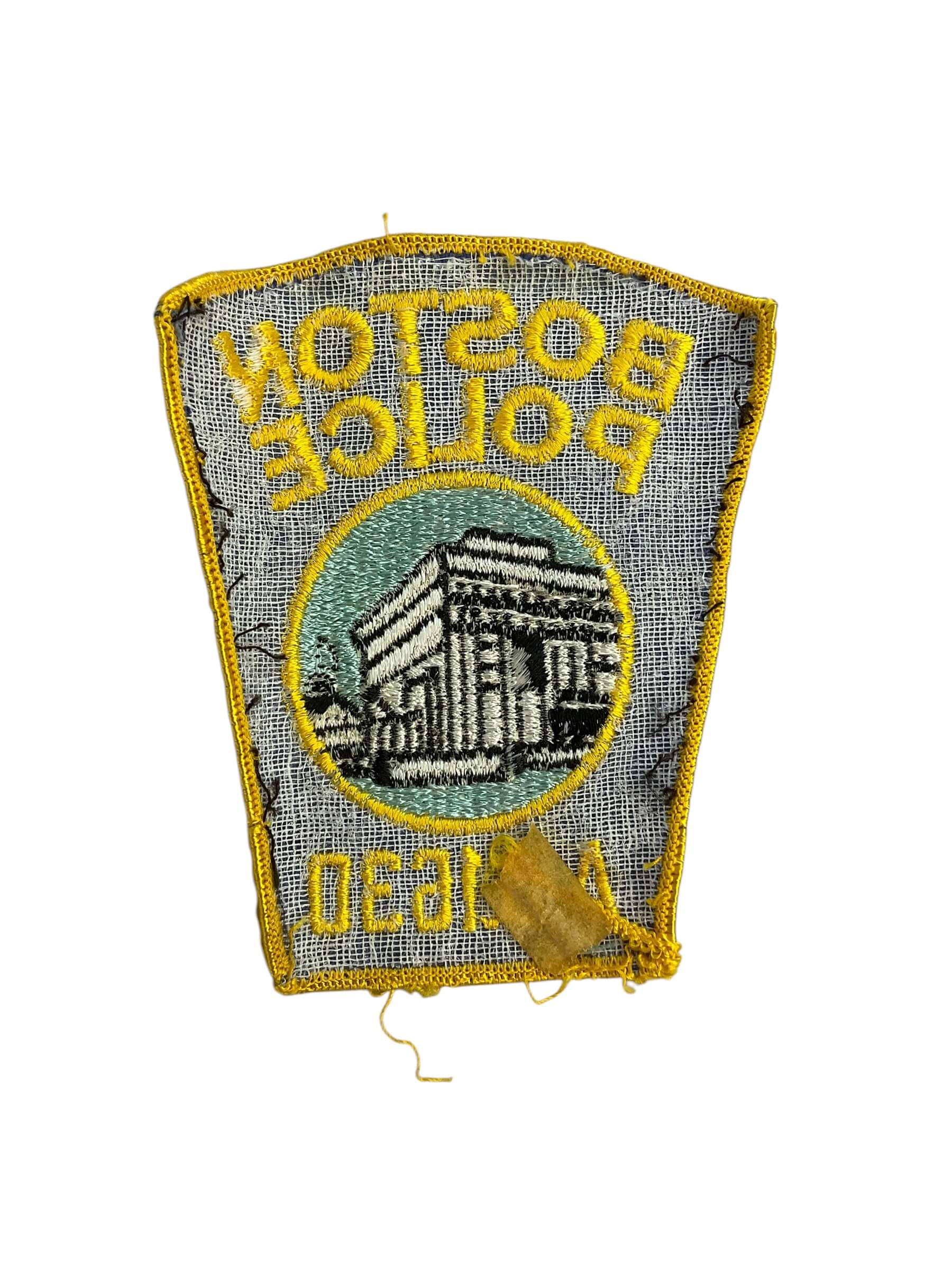 US Boston Massachusetts Police Patch US Boston Massachusetts Police Patch