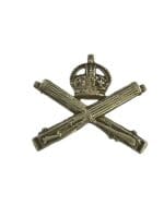 WW1 British BEF Machine Gun Corps Officers Collar Insignia Single
