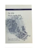 Victorian Canadian Regiment Of Artillery 9-Pdr. Muzzle Loading Rifle Book