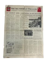 WW2 US 82nd Airborne All American VE Day Newspaper May 1945