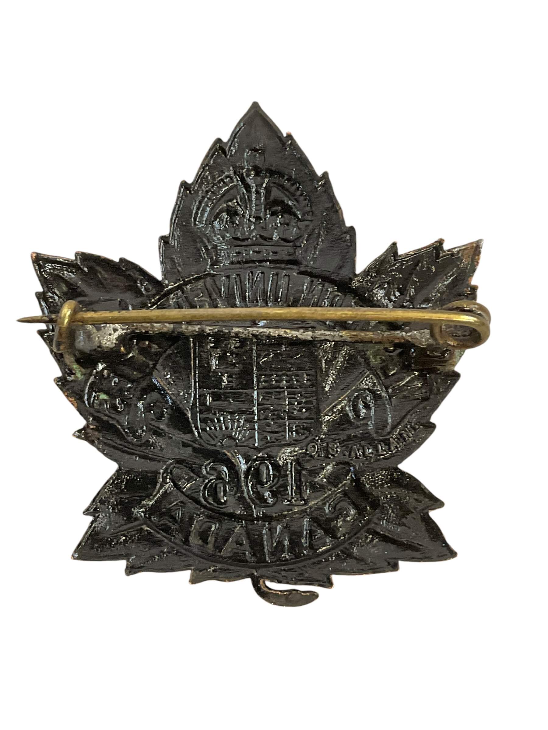WW1 Canadian CEF 196 Battalion Cap Badge WW1 Canadian CEF 196 Battalion Cap Badge