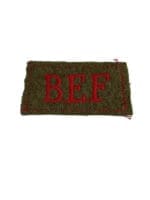 WW2 British BEF Battle Dress Slip-On Red Lettering