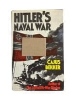 WW2 German Hitler's Naval War Cajus Bekker Used Hardcover Reference Book