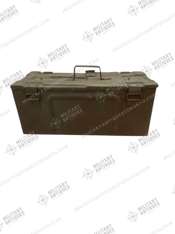 WW2 Canadian Ammo Box Modified with Lock 1941 Dated - Military Antiques ...