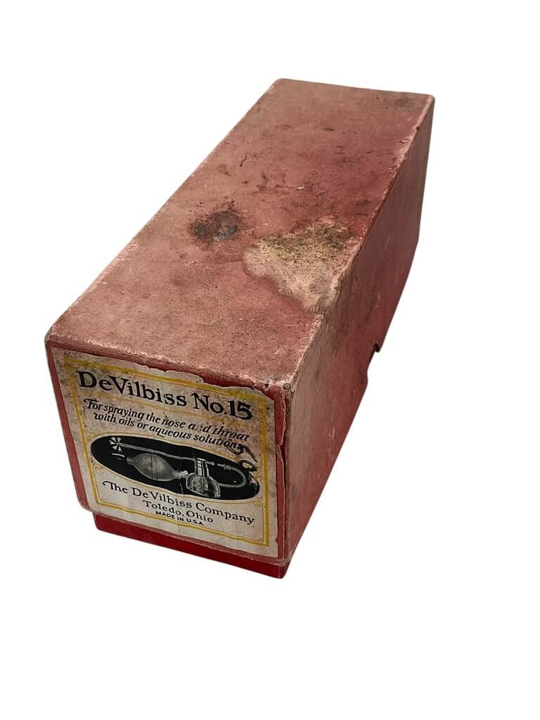 US DeVilbiss No 15 Atomizer in Original Box US DeVilbiss No 15 Atomizer in Original Box