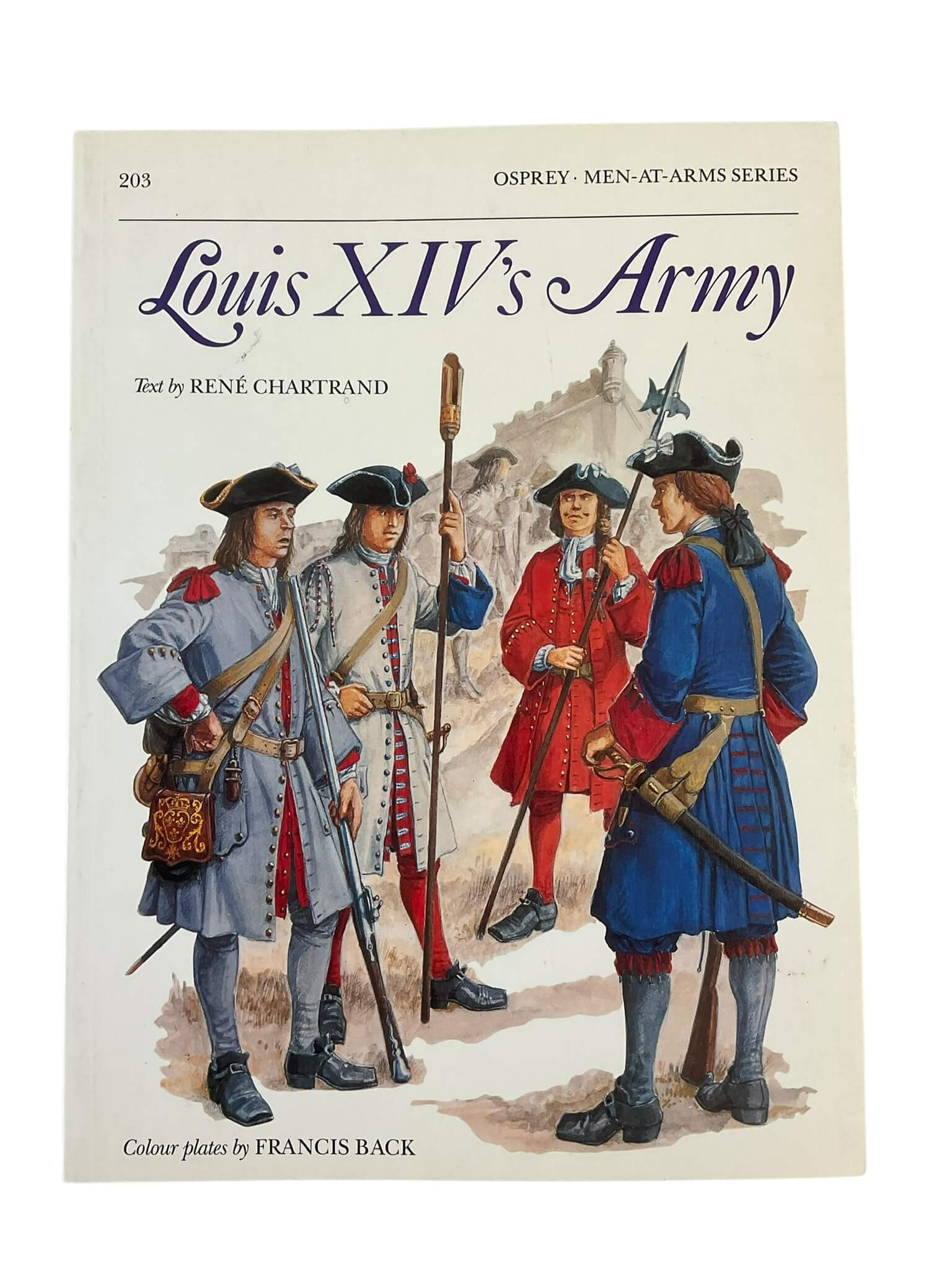 French Louis 14ths Army Osprey Men at Arms No 203 Used Softcover Reference Book French Louis 14ths Army Osprey Men at Arms No 203 Used Softcover Reference Book