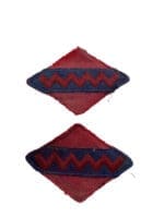 WW2 Canadian 1st AGRA Artillery Corps Patches Insignia Pair