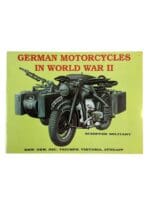 WW2 German Motorcycles in World War 2 Schiffer Military Used Softcover Reference Book